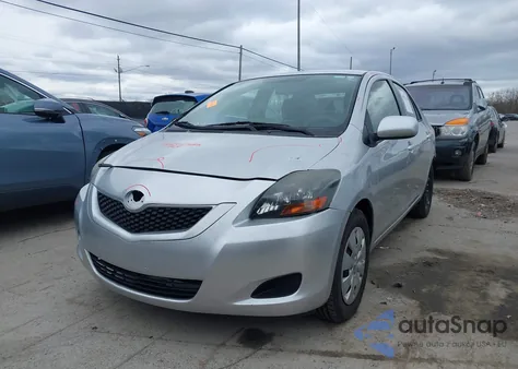 2012 Toyota Yaris from USA, damaged, VIN JTDBT4K32CL038833